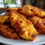 Close-up of gluten free chicken tenders