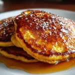 Close-up of Pumpkin Spice Pancakes