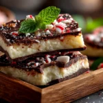 Delicious Peppermint Bark close-up